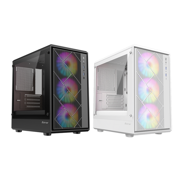 艾納爾 Crystal M200黑 M-ATX 機箱