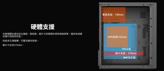 艾納爾 Breeze M15 黑 機箱