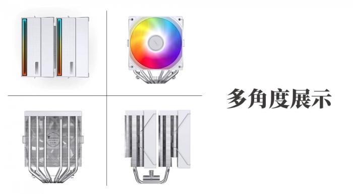 JONSBO CB-80 白 雙塔雙扇熱器