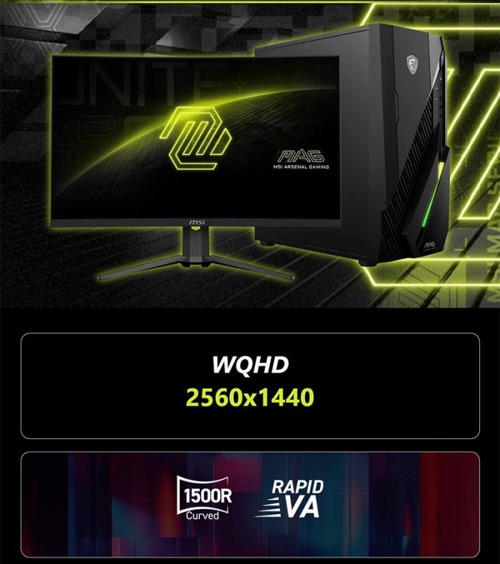 msi MAG 321CQF E18 曲面電競螢幕