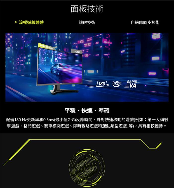 msi MAG 321CQF E18 曲面電競螢幕