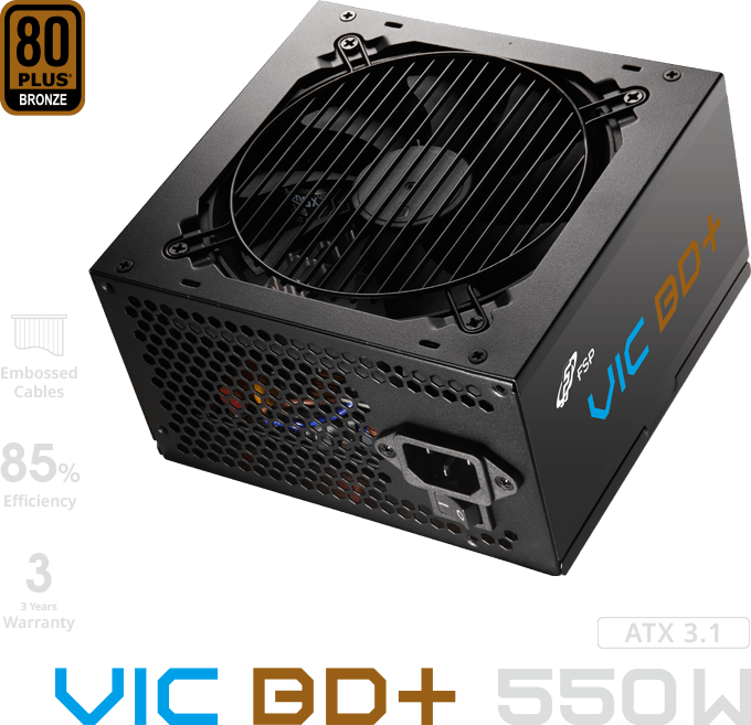 全漢 VIC BD+ 550W 銅牌/直出