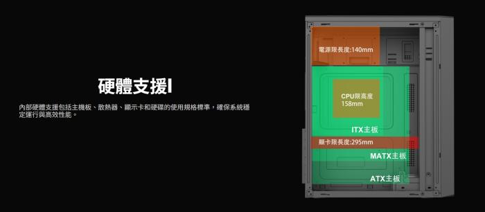艾納爾  Breeze  N3 ATX 黑 機殼