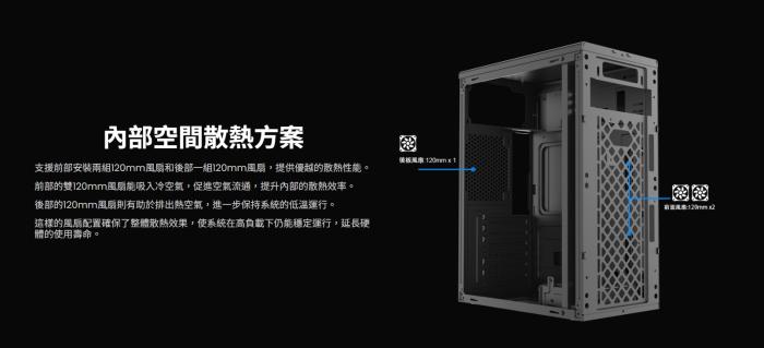艾納爾  Breeze  N3 ATX 黑 機殼