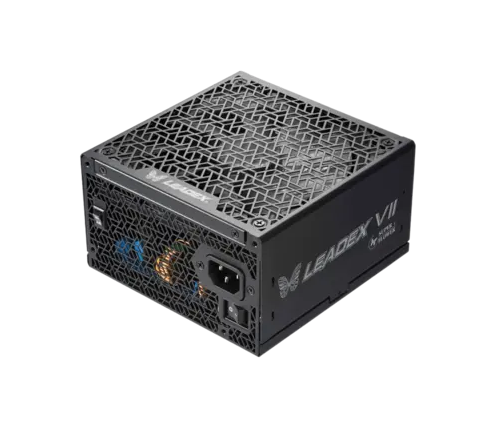 振華 M801全景曲面玻璃中塔機殼(白)+LEADEX VII XG 1000W 白金全模(散裝)