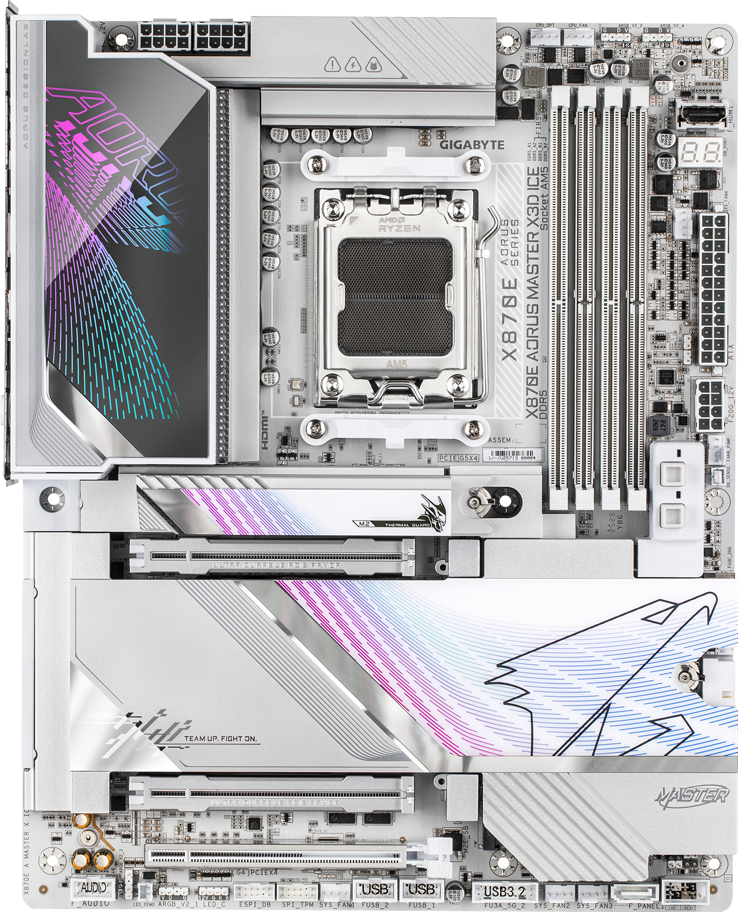 技嘉 X870E AORUS MASTER X3D ICE