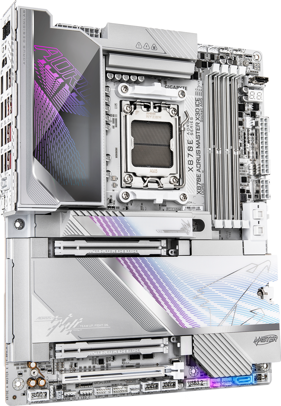 技嘉 X870E AORUS MASTER X3D ICE
