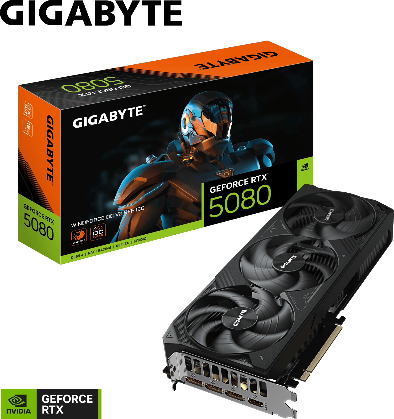技嘉 RTX5080 WINDFORCE OC V2 SFF 16G