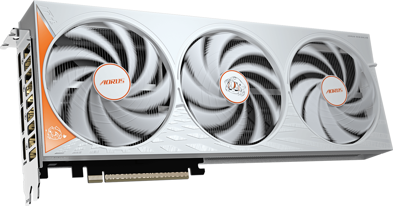 技嘉 AORUS RTX5060 ARI 8G 白 雕妹特別版