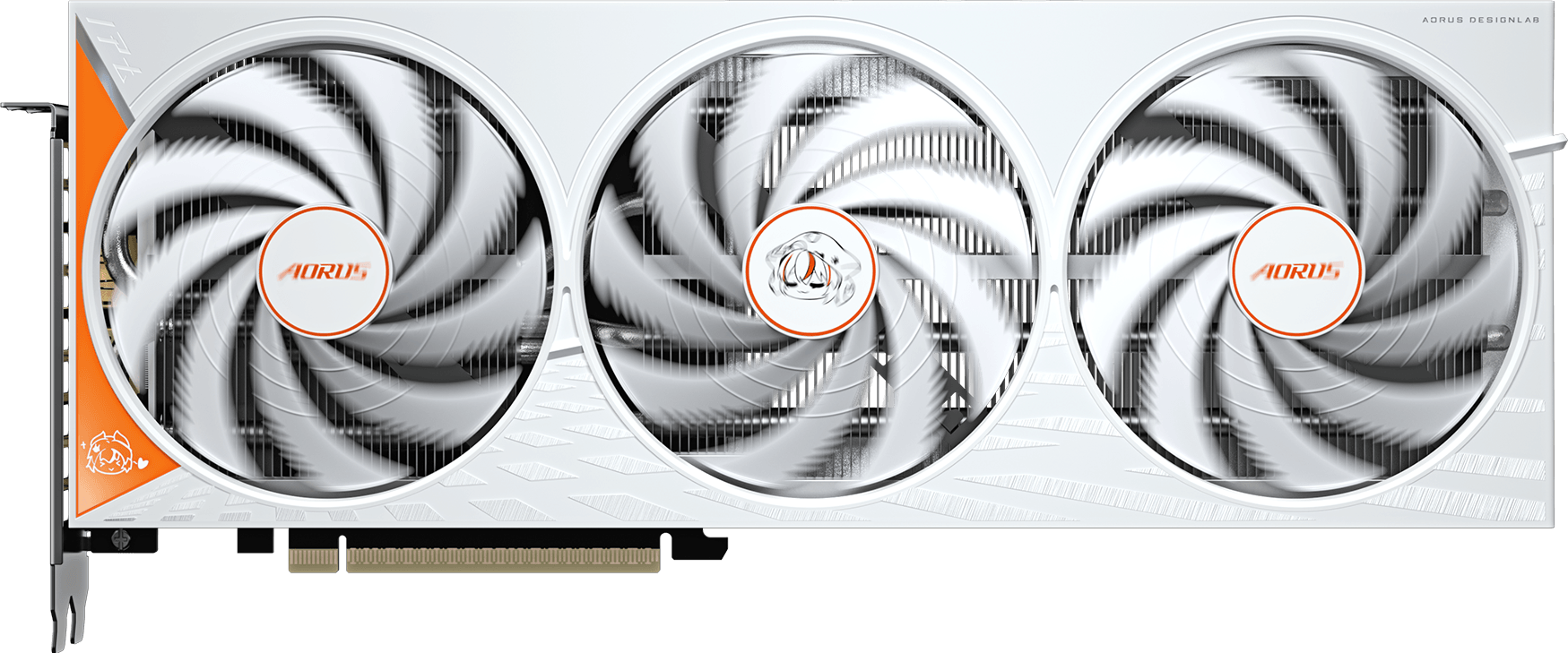 技嘉 AORUS RTX5060 ARI 8G 白 雕妹特別版