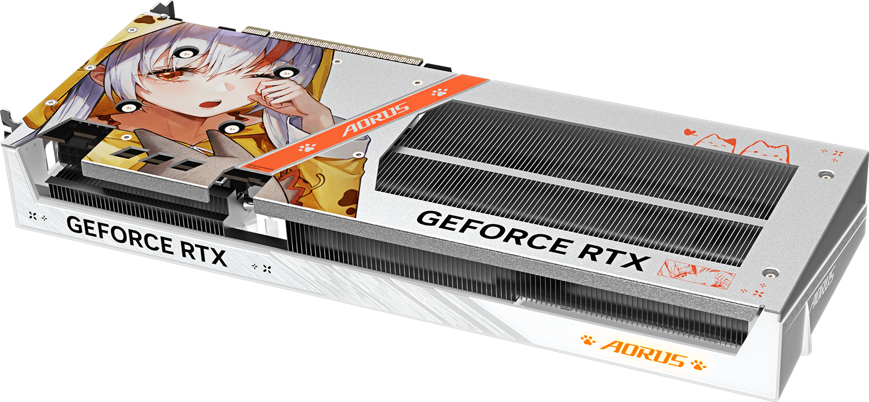 技嘉 AORUS RTX5060 ARI 8G 白 雕妹特別版